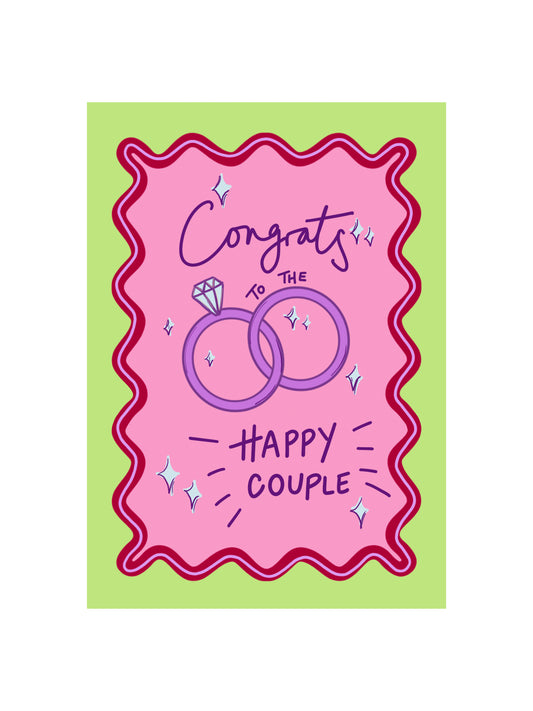 Happy Couple Card