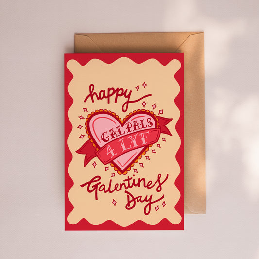 Gal Pals Galentines Card