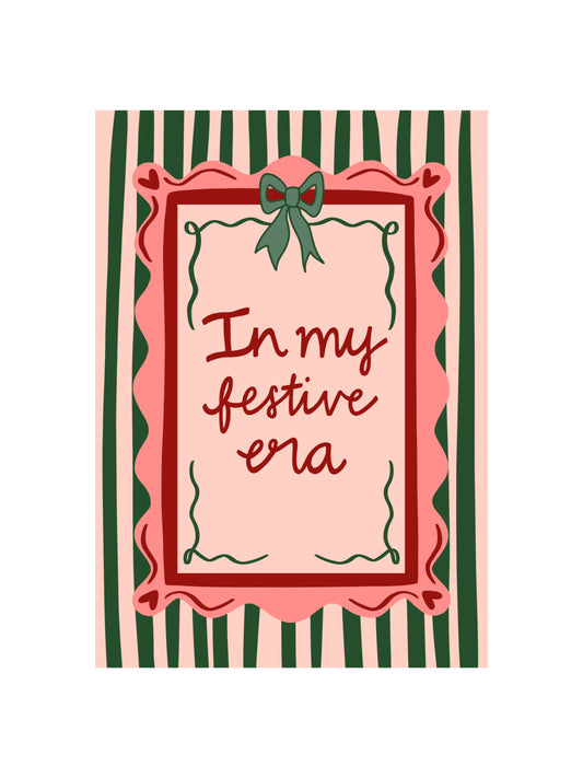 In my Festive Era Card