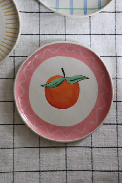 Orange Side Plate