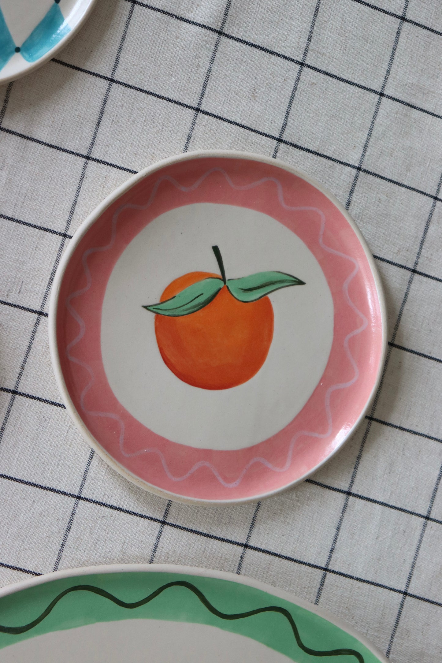 Orange Side Plate