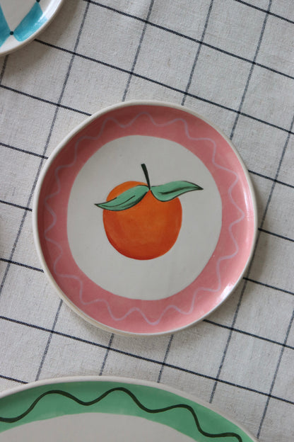 Orange Side Plate