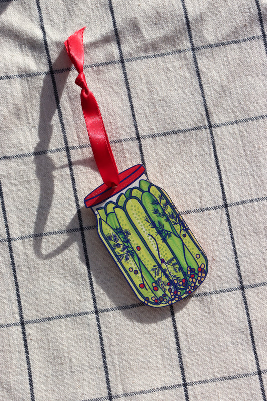 Pickles Jar Christmas Decoration