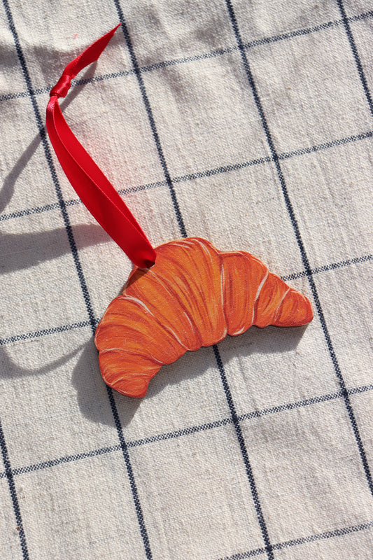 Croissant Christmas Decoration