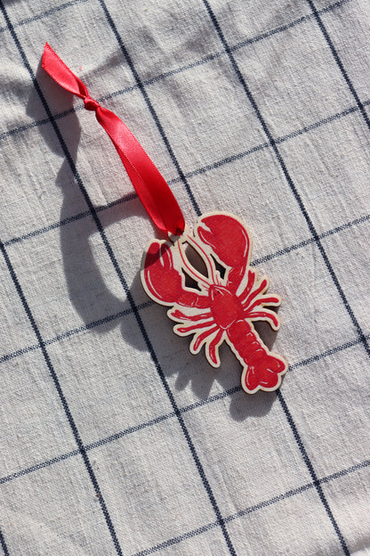 Lobster Christmas Decoration
