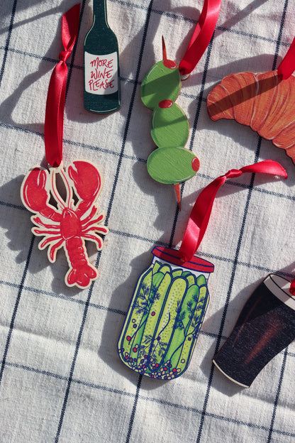 Lobster Christmas Decoration