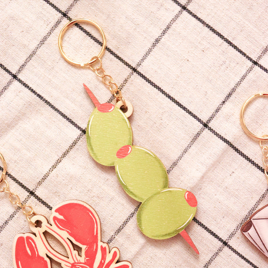 Olives Keyring