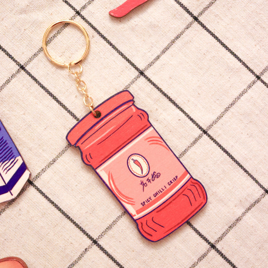Chilli Crisp Keyring