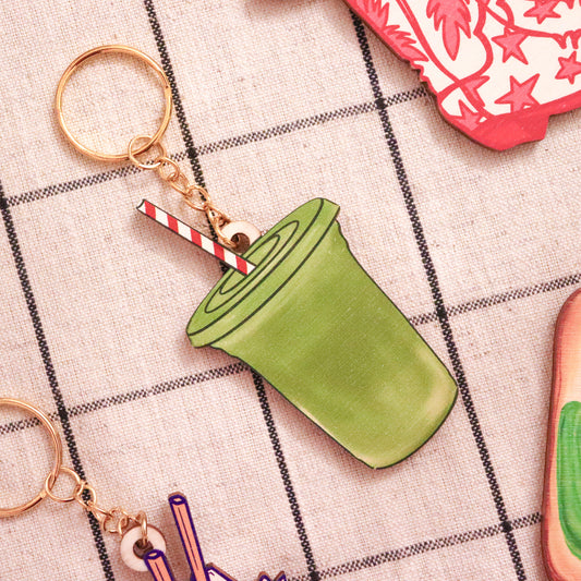 Matcha Keyring