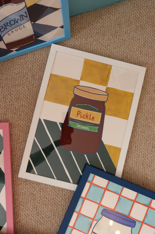 Pickle Framed Original Artwork