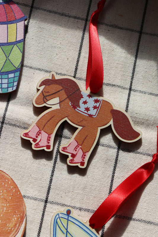 Lucky Horse Christmas Decoration