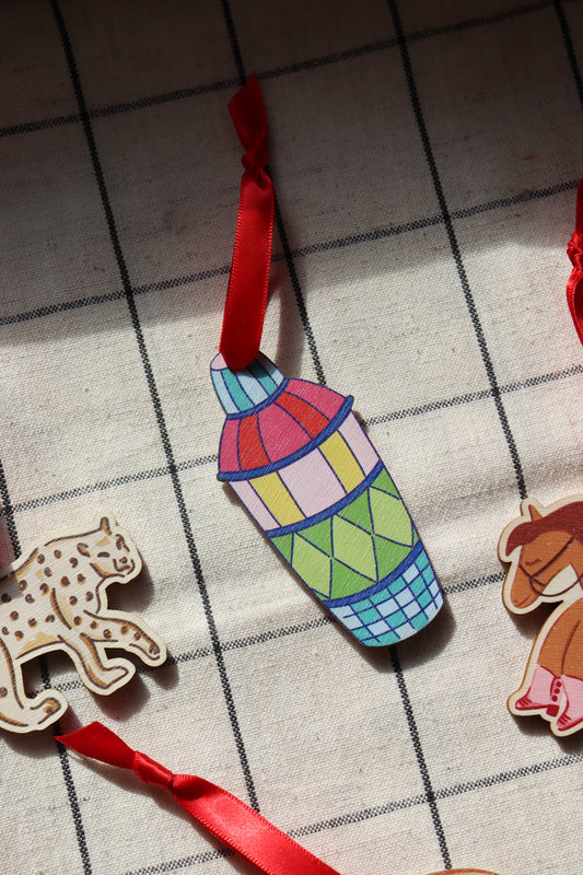 Cocktail Shaker Christmas Decoration