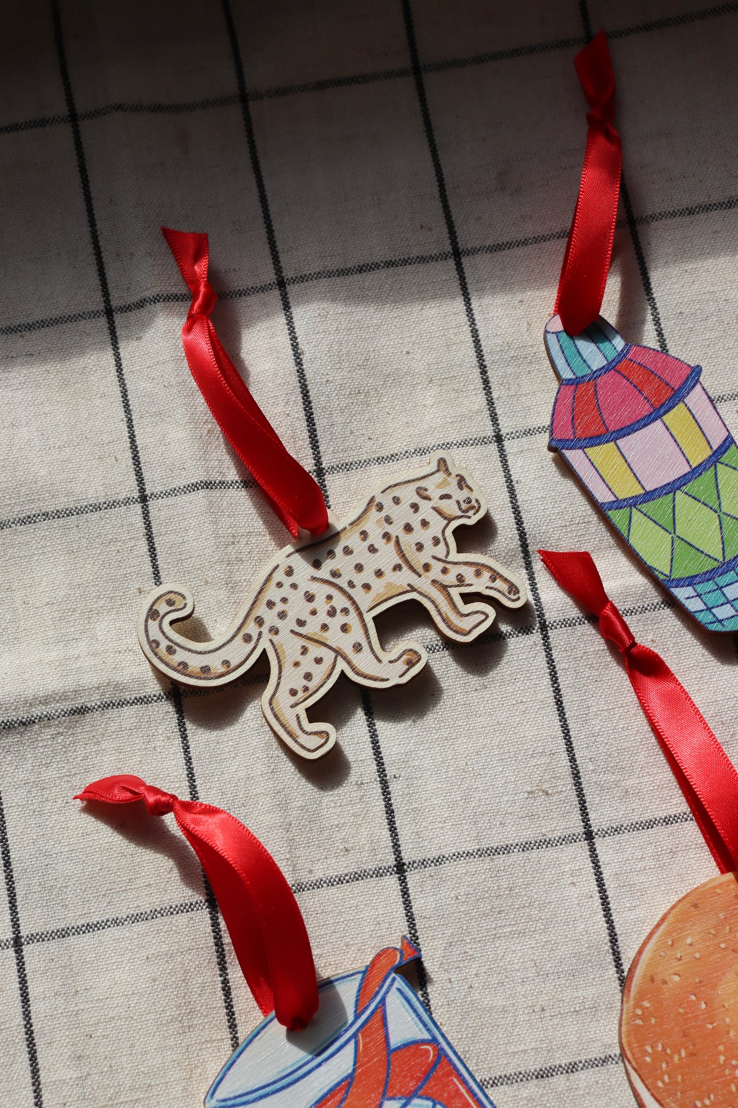 Leopard Christmas Decoration