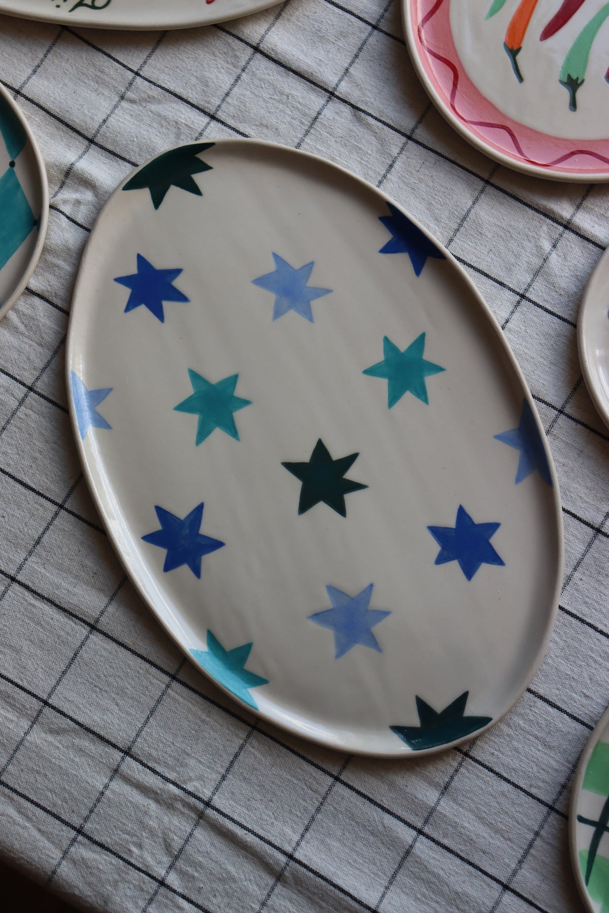Blue Star Serving Platter