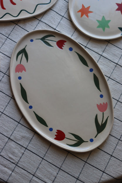 Tulip Serving Platter