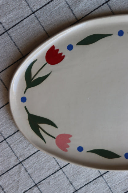 Tulip Serving Platter