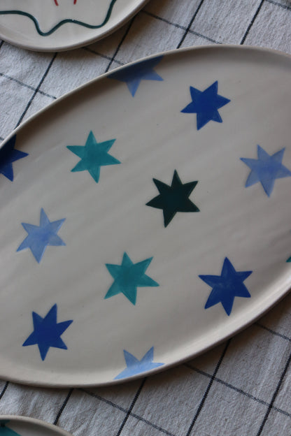 Blue Star Serving Platter