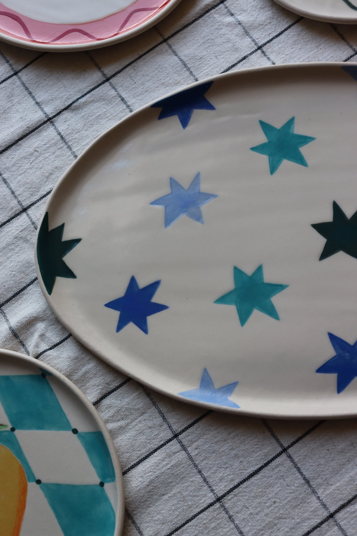 Blue Star Serving Platter