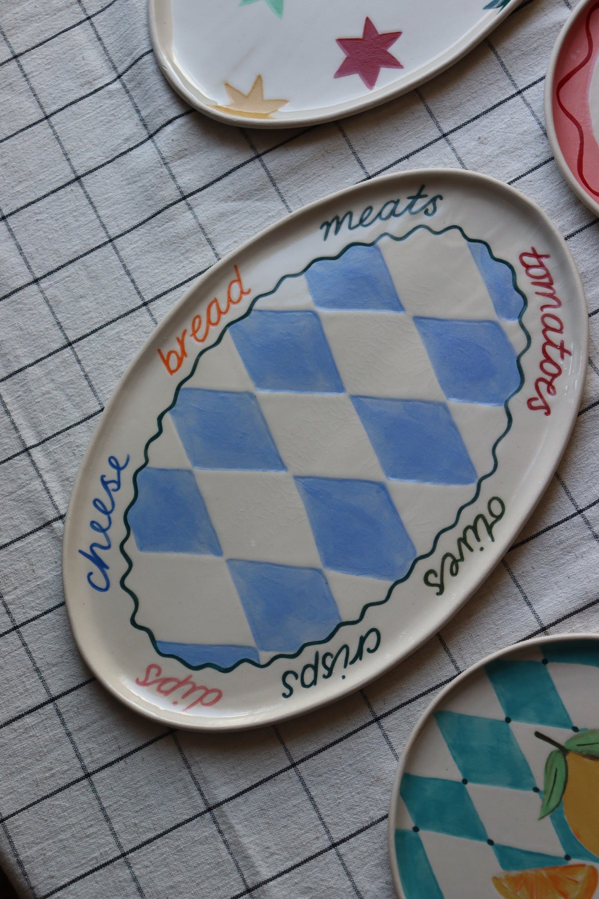 Meats and Cheeses Serving Platter