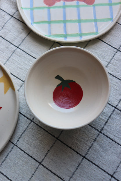 Tomato Diamond Snack Bowl