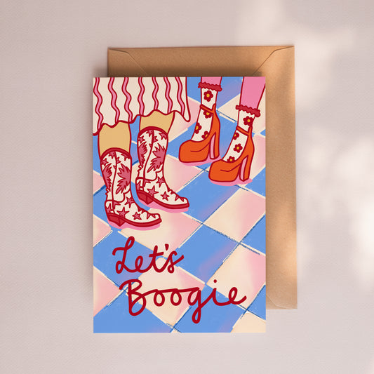 Let's Boogie Card