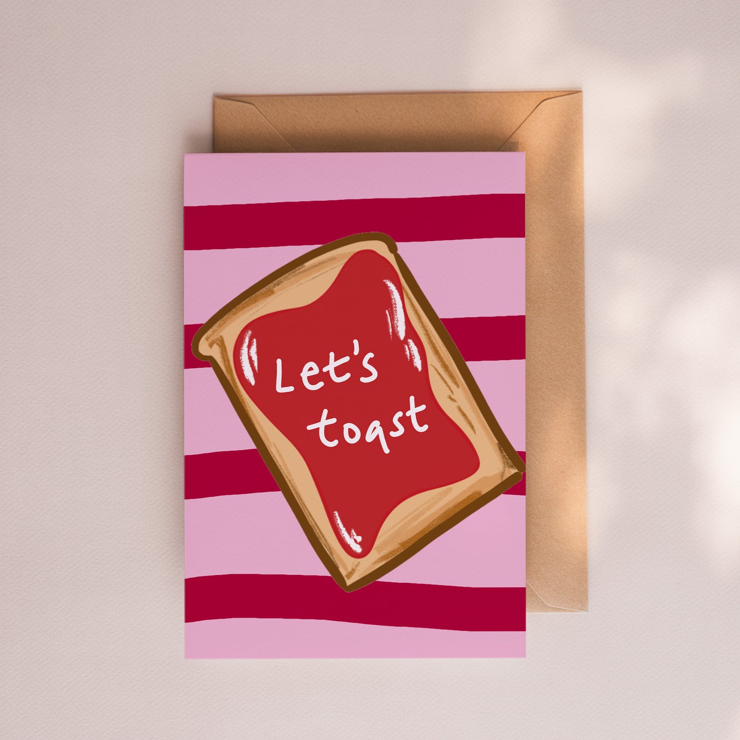 Let's Toast Card