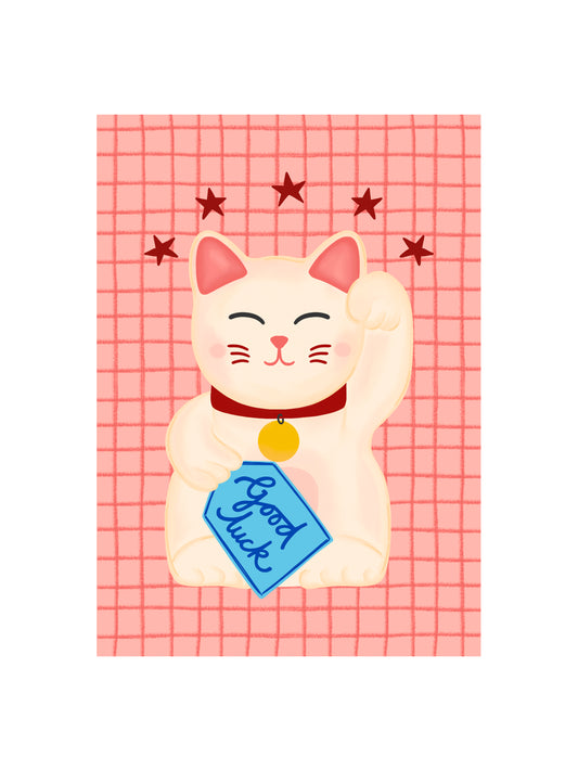 Lucky Cat Card