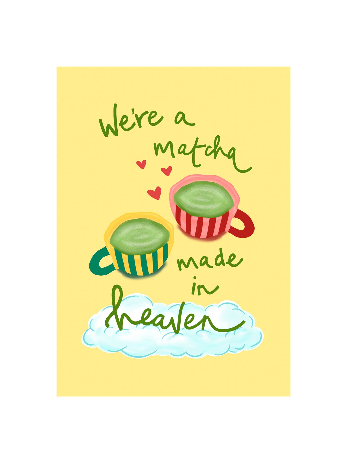 A Matcha Made in Heaven Card