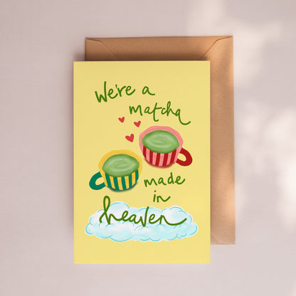 A Matcha Made in Heaven Card