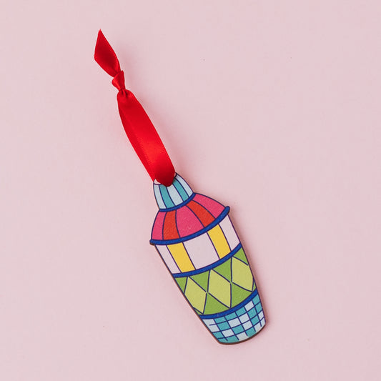 Cocktail Shaker Christmas Decoration