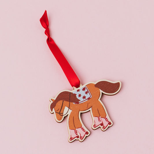 Lucky Horse Christmas Decoration