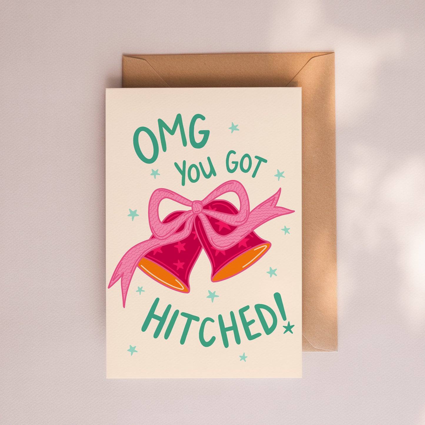 Omg You Got Hitched Card