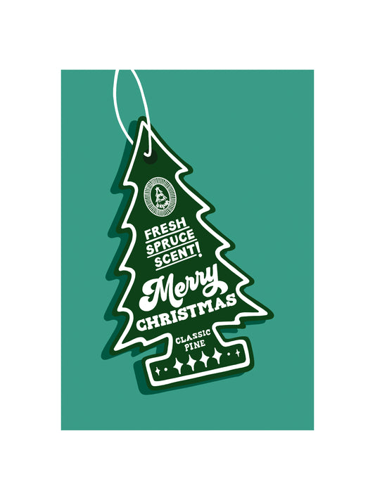Fresh Pine Scent Card