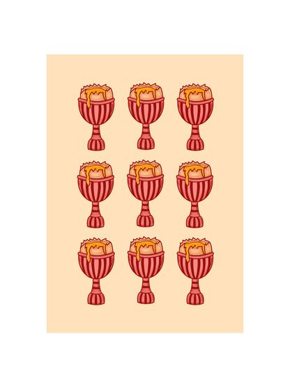 Runny Yolks Print