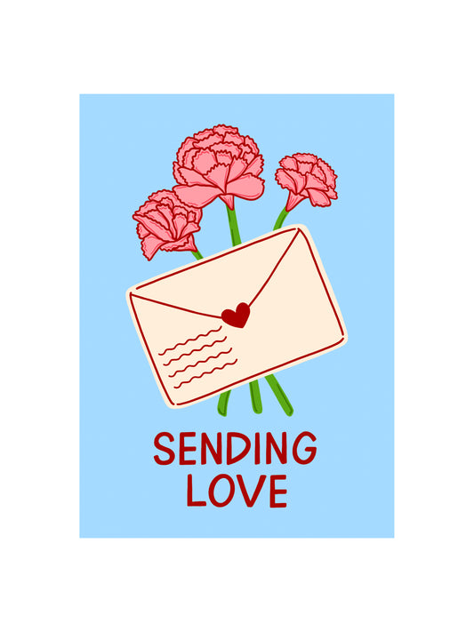 Sending Love Card
