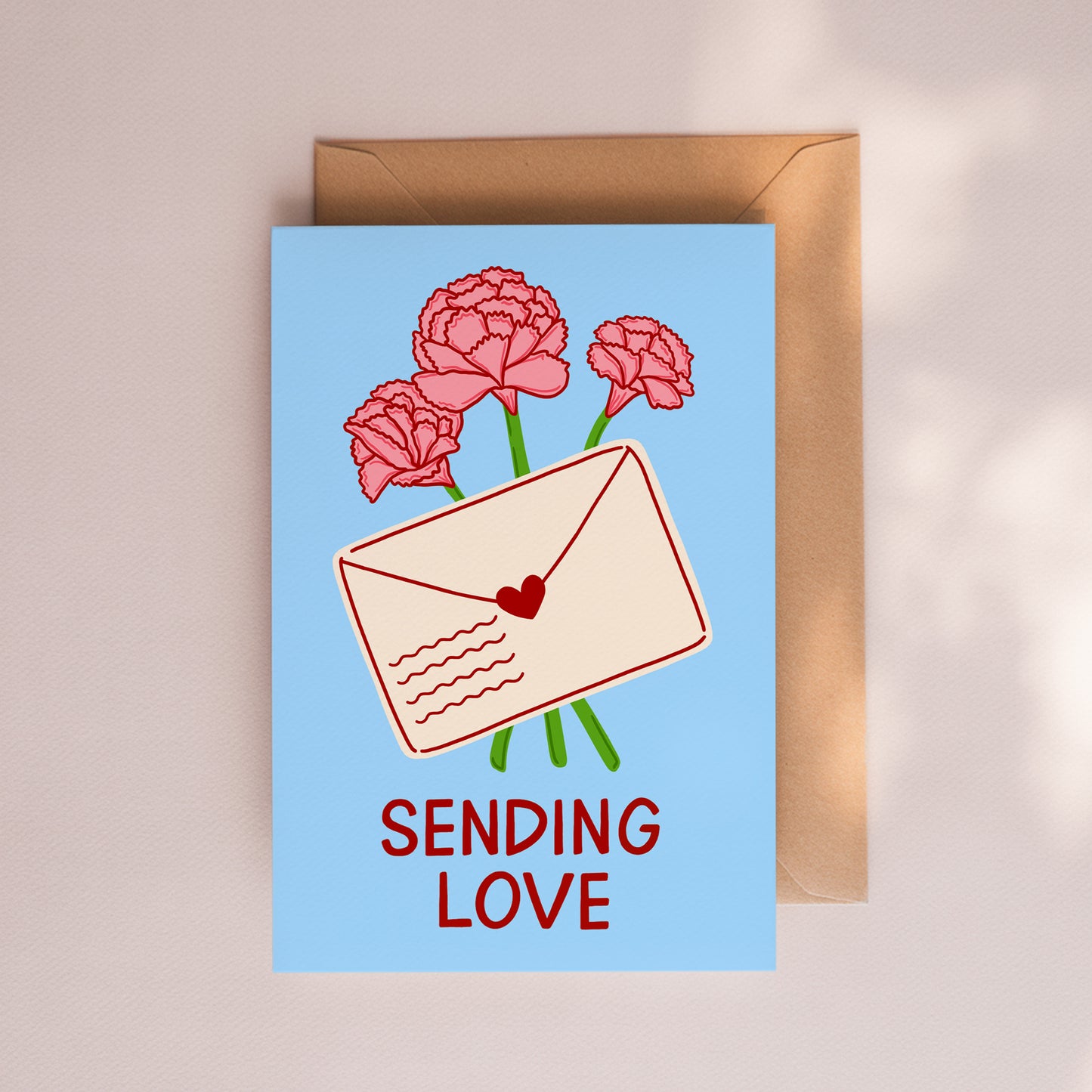 Sending Love Card