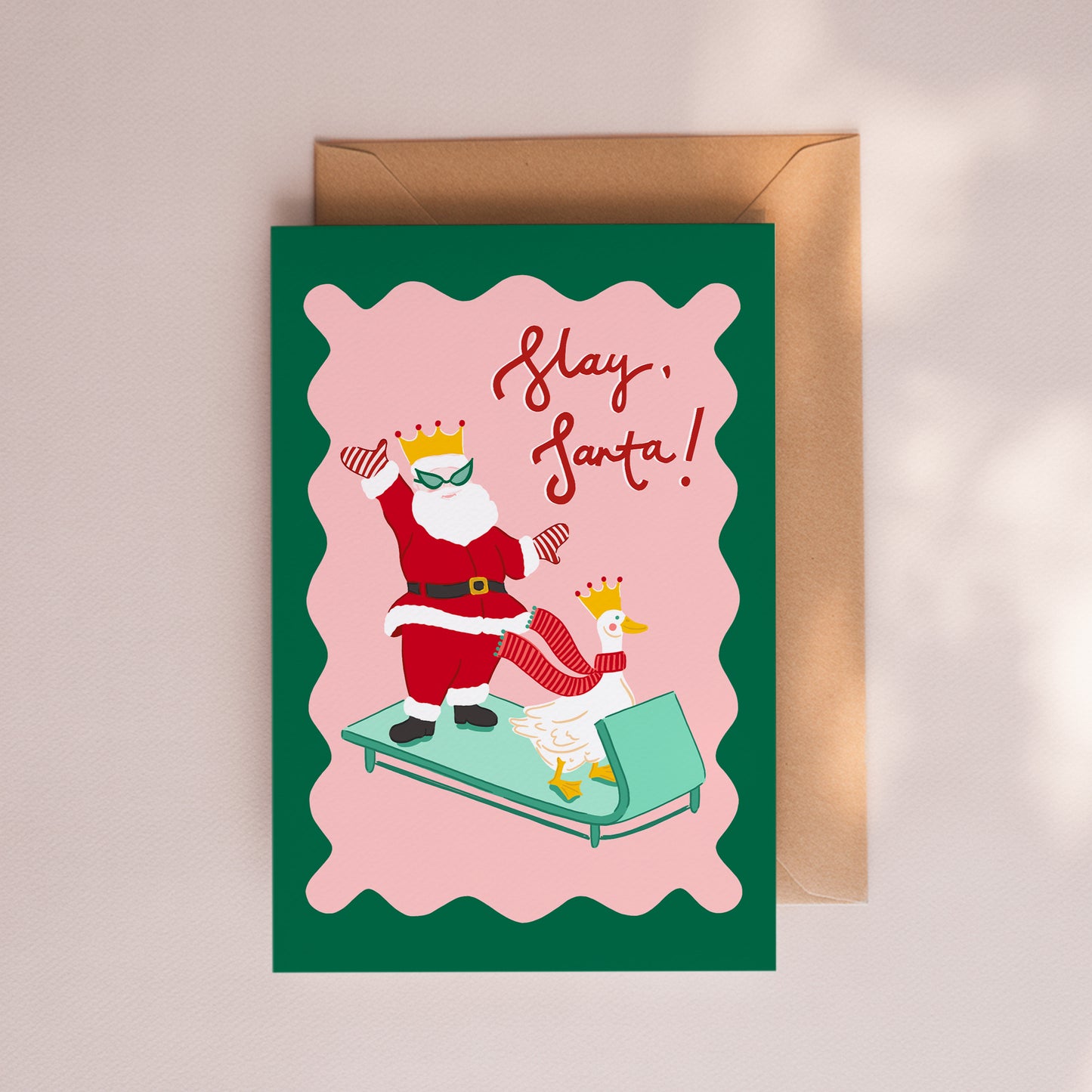 Slay Santa Card