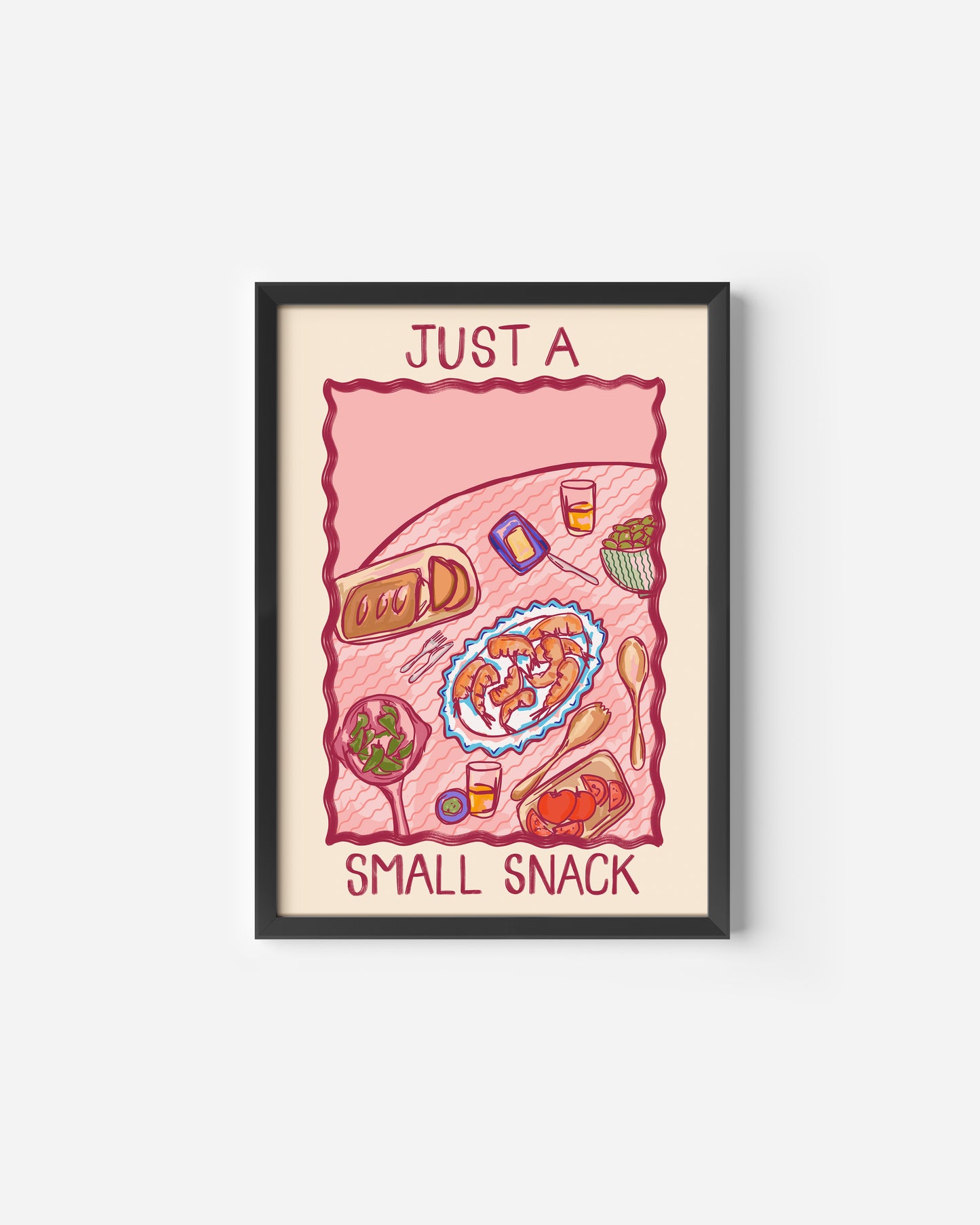 Just a Small Snack Print