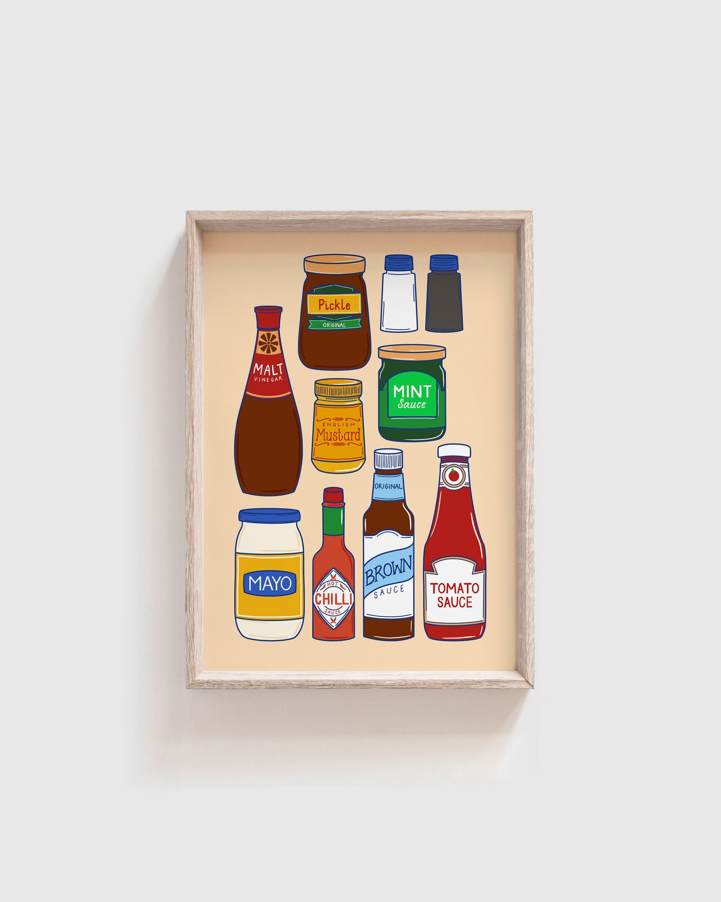 Table Sauces Print