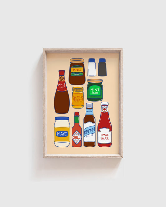 Table Sauces Print