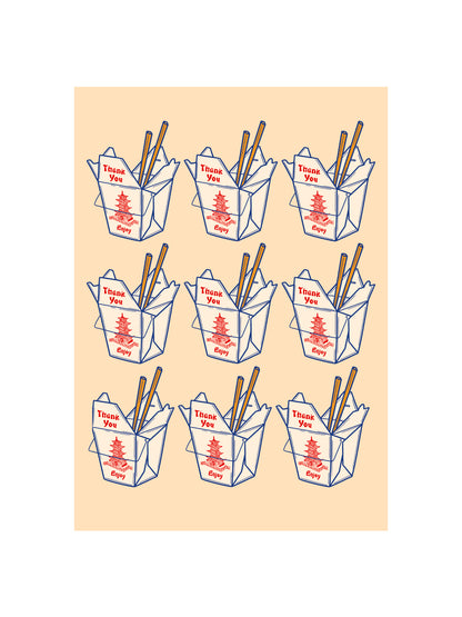 Takeaway Box Print