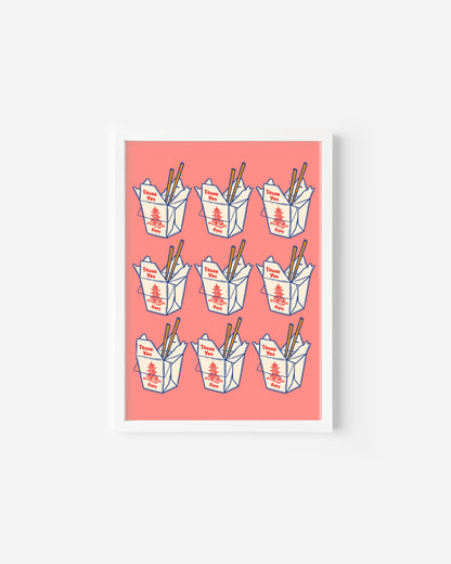 Takeaway Box Print