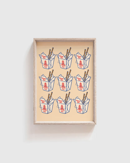 Takeaway Box Print