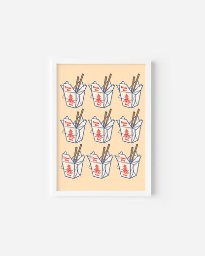 Takeaway Box Print