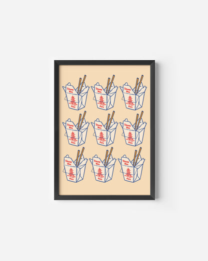 Takeaway Box Print