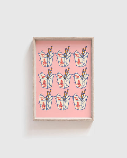 Takeaway Box Print