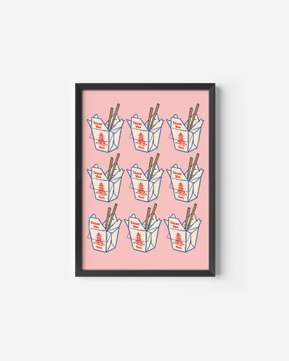 Takeaway Box Print