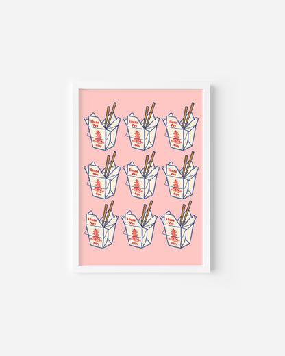 Takeaway Box Print