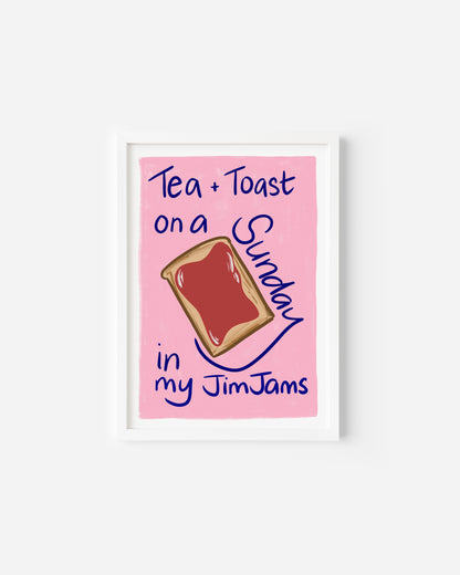 Tea and Toast Print