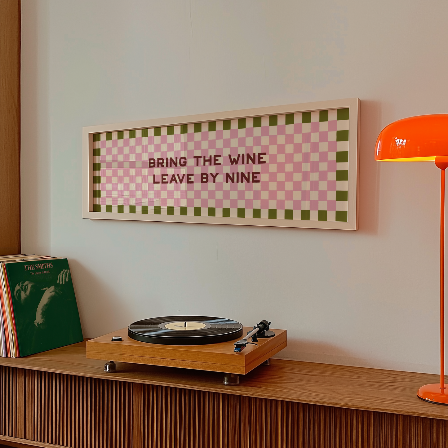 Bring the Wine Framed Print
